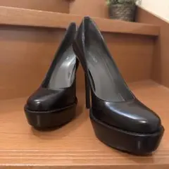 Calvin Klein 【新品未使用】黒 ハイヒール パンプス　23.5