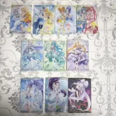 プリキュア　ウエハース　10点 纏め売り