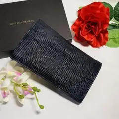 ボッテガベネタ/BOTTEGA VENETA　リザード長財布 Yahoo!オークション - 希少 BOTTEGA VENETA ボッテガヴェネタ 長