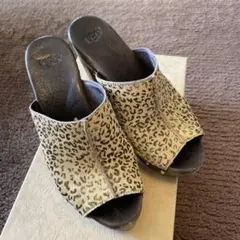 【UGG】サンダル ミュール レオパード柄