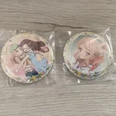 アイカツスターズ！缶バッジ 香澄真昼 夜空　クッキー イオン