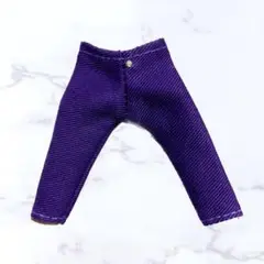 オビツ11 ねんどろいど どーる 服 パンツ パープル