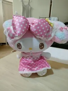 サンリオ マイメロディ ぬいぐるみ 水玉模様