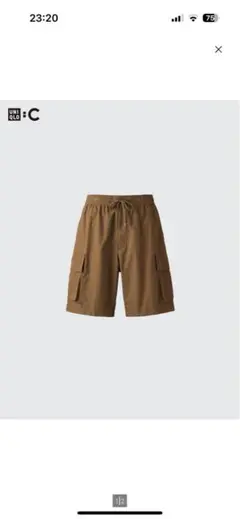 ユニクロシー UNIQLO Cワイドフィットカーゴショーツ ハーフパンツ