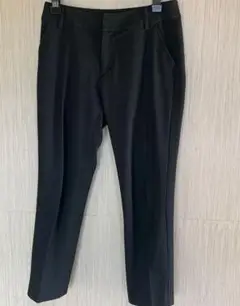 カジュアルパンツ 　スリムフィット 黒　ブラック　XS　美品