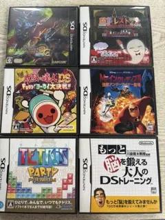 ニンテンドーDS ソフトセット 6本