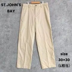 ST.JOHN'S BAY　チノパン　コットン100%　ベージュ　30×30 L
