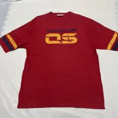 Quiksilver 赤 M Tシャツ　クイックシルバー