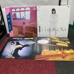 飯島真理 アルバム 4枚+シングル1枚セット　レコード