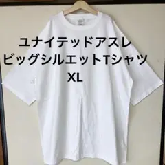 ［新品］ユナイテッドアスレ　ホワイト ビッグシルエット　Tシャツ　XL 白