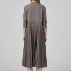 Ballseyバックプリーツシャツワンピース　11-06-34-06001