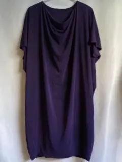 ISSEY MIYAKE パープルワンピース チュニック