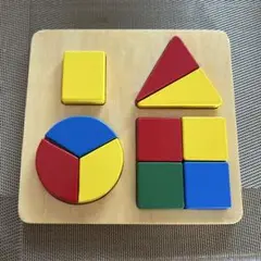 Togendo 木製 知育玩具 形合わせ