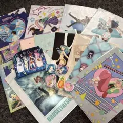 うる星やつら クリアファイルセット12枚★クリップ★ポーチ