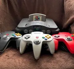 動作未確認ジャンク品 ニンテンドー64 本体 セット ※メモリー拡張パック付き