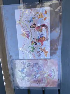 ディズニーランド　４０周年　ポストカード