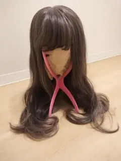 ブライトララ ロング ウィッグ シルバープラム