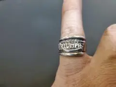Paul Smith TRIUMPH コラボ vintage ring シルバー Paul Smith TRIUMPH コラボ vintage ring シルバー - メルカリ