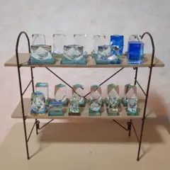 クリスタルガラス&ラック