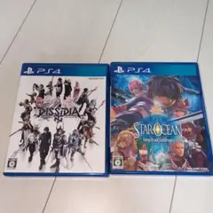 PS4 ２枚セット　スターオーシャン5 FF NT マニア　動作確認済　箱取説