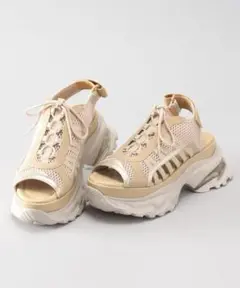 JEANASISレースアップスニーカーサンダル