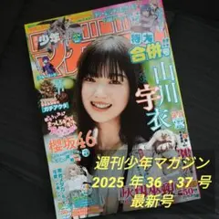 週刊少年マガジン 2025 年 36・37 号