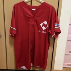 日本生命　都市対抗野球　野球応援ユニフォーム　赤　レッド