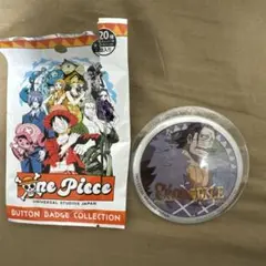 クロコダイル コレクタブル缶バッジ ユニバ USJ ONE PIECE ワンピ