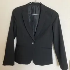 黒 ストライプ ブレザー パンツセット