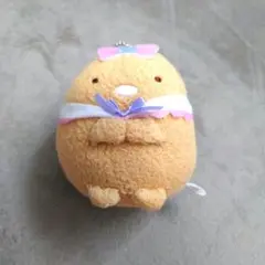 すみっコぐらし 天使なえびてん ボールチェーン付きぬいぐるみ とんかつ