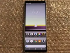 SONY XPERIA 5 グレー docomo版SO-01M 中古美品