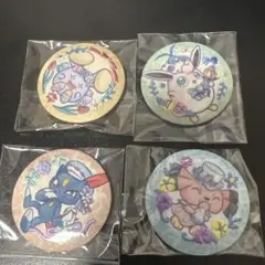 新品未開封 ★ ポケモン ポケセン イースター 缶バッジ