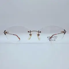 Elegance 眼鏡フレーム リムレス ピンクゴールド 鯖江 日本製