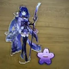 原神 雷電将軍 アクリルスタンド そらねこよほう 火ノ
