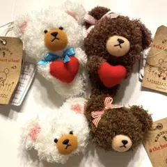 [新品未使用]くまのがっこう　マスコット　3点セット