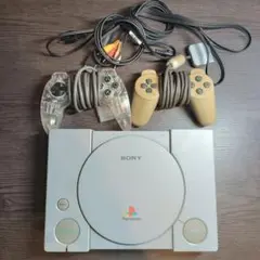 送料込み【ジャンク】◆ PS1 SCPH-5500◆ SONY/ 周辺機器付属