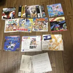 メガCD pcエンジン 説明書、ジャケットまとめ売り