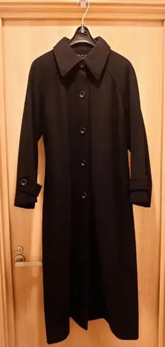 UNGARO 黒 ロングコート(ヴィンテージ)
