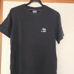 UNIQLO Mickey & Minnie コミックTシャツ 黒