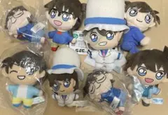 名探偵コナン 江戸川コナン 工藤新一 怪盗キッド ぬいぐるみ マスコット