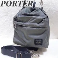 ✨極美品✨PORTER TANKER BALLOONSAC シルバーグレー S