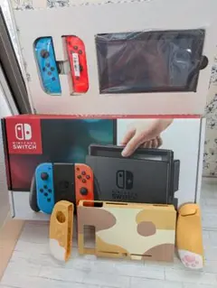 任天堂Switch　本体　ニンテンドースイッチ　外装箱　一式付き