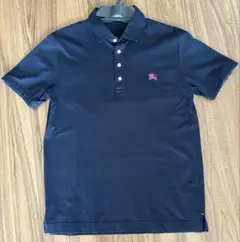 BURBERRY BLACK LABEL ネイビーポロシャツ サイズ2