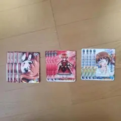 時空管理局武装隊ヴィータ 都市の防衛 4枚セット+オマケ