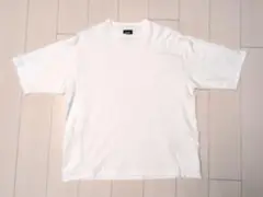 BEAMS / メンズ サイドポケット Tシャツ　白ホワイト　Lサイズ