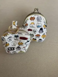 ミニミニポーチとミニ財布2点セット