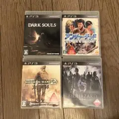 ps3 人気ソフト4つ