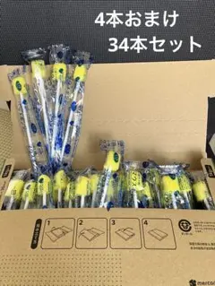 【新品、未使用】介護　口腔ケア用　マウススポンジ　使い捨て　30本　おまけ➕4本