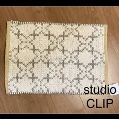 新品タグ付き リバーシブル織りフロアマット
