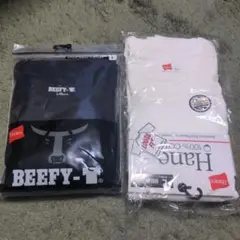 Hanes Tシャツ Lサイズ　2枚セット　新品未使用　BEEFY-T